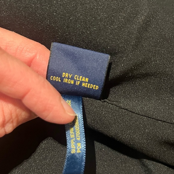 NWT Polo Ralph Lauren Embroidered Crest Black Blazer Golden-tone Buttons Preppy - Picture 6 of 12